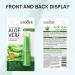 Sadoer Aloe Vera Lip Balm 98% Natural Intensive Moisturizing Dermatologically Tested Perfect for On-the-Go Use - Buy Online on GoSupps.com