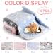 NAMALU 4 Waterproof Guinea Pig Fleece Ceiling & Small Dog Blanket - Sweet Star Pattern 30 x 30 cm | Reusable Cage Inserts & Cuddly Sleep Pads - Buy Online on GoSupps.com