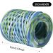Yzzsjc 656ft Colored Raffia Ribbon for Gift Wrapping and Craft Projects - Blue - Buy Online on GoSupps.com