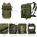 YAKEDA 45L Military Tactical Backpack - Army Survival Pack for Men - Large 3 Day Assault Bag - Green - Buy Online on GoSupps.com