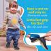 Soft Sole Leather Baby Walking Shoes 2-3 Years Dark Blue/Navy - Unisex Toddler Shoes - Buy Online on GoSupps.com