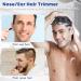 Sejoy Nose Ear Hair Trimmer - Professional IPX7 Waterproof Wet/Dry USB Rechargeable Cordless Trimmer with 360 Stainless Steel Blades - Safe, Painless, and Mute Motor - Black Upgrade - Buy Online on GoSupps.com