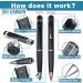 SIRGAWAIN Upgraded 2023 Mini Spy Camera Hidden Pen 1080p - Full HD Video & Picture Taking - Wide Angle Lens - Rechargeable Nanny Cam in Black - Buy Online on GoSupps.com