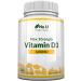 Vitamin D 3000IU - 365 Softgel Capsules - 1 Year Supply - Triple Strength Vitamin D3 Supplement - High Absorption Cholecalciferol - Gluten & Dairy Free by Nu U Nutrition