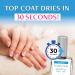 Nutra Nail Manicure Collection - Speed Dry 30 Seconds Quick Dry Top Coat Nail Polish 0.5 oz | Fast-Drying Nail Care - Buy Online on GoSupps.com