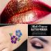 Teenitor Fine Glitter Set - 32 Assorted Colors 8g Jars - for Arts, Crafts, Makeup, Nail Art - 0.3mm Pigment Glitter - Buy Online on GoSupps.com