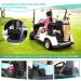 10L0L Golf Cart Ball Washer and Club Cleaner Kit - Detachable Golf Club Head and Ball Cleaner for EZGO, Club Car, Yamaha - Black - Buy Online on GoSupps.com