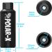 Volo Polar-X Aluminum Non-Slip BMX Stunt Peg for 20 Bikes - Black, Suitable for 3/8 Axles, Kids Cycling and Scooter Parkour - Buy Online on GoSupps.com