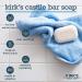 Kirk's Castile Natural Coco Bar Soap 4oz - 5 Pack | Pure & Gentle Natural Castile Bar Soap - Buy Online on GoSupps.com