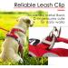 Thinkpet No-Pull Dog Harness - Breathable Adjustable Harness for Small Medium & Large Dogs | Soft Padded Reflective Safety Harness with 150cm Leash Set - Red - Buy Online on GoSupps.com