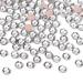 FEIlei Flatback Glass Nails Rhinestones Nail Art Decoration Gems Manicure Accessories