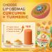 Liposomal Turmeric Curcumin 2000mg + Calcium 600mg & Vitamin D3 K2 Sugar Free Turmeric and Ginger Supplement Chews Gummies with Black Pepper Supports Healthy Response - 95% Curcuminoids Vegan 60ct - Buy Online on GoSupps.com