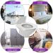 GoHygiene - Disposable Paper Toilet Seat Covers 8 PACKS (80-Count) + 2 FREE PACKS (20-Count)! - Buy Online on GoSupps.com