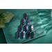 Amethyst Crystal Healing Set - Bulk 10 PCS Natural Stones for Reiki Energy Balancing and Meditation Therapy - Buy Online on GoSupps.com