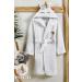 Ely Parker Unicorn Hooded Bathrobe for Kids | Super Soft Turkish Cotton Towel for Boys & Girls Ages 9-10 - Buy Online on GoSupps.com