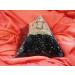 Orgone Pyramid Crystal Shungite Flower Of Life with Copper Coil for Positive Energy and Balance - Buy Online on GoSupps.com