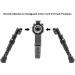 UTG Recon Flex M-LOK Bipod Matte Black - Adjustable Height 5.7-8 - Buy Online on GoSupps.com