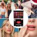 Lip gloss palette lipstick palette | Waterproof light textured and blendable lip color palette nourishing travel lipstick - Buy Online on GoSupps.com