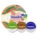 Vaseline Lip Loving Collection Gift Set with three lip balm tins perfect gifts for her 3x 20 g