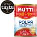 Mutti Finely Chopped Tomatoes 400g (Pack of 6) + La Molisana No.32 Mezzi Rigatoni Integrali Wholewheat Pasta 500g - Buy Online on GoSupps.com