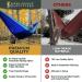 Hiker Hunger 2 Person Portable Camping Hammock with Tree Straps & Carabiners - Double Travel Hammock for Kids, Green - Buy Online on GoSupps.com