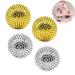 Fengyang 4 STK Magnetic Acupressure Balls for Finger Igelball Massage magnetic acupressure balls hedgehog ball small metal for stress relief or massage (gold silver)