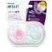 Philips Avent Ultra Air Pacifier 2 Pack - BPA-Free Breathable for Babies 0-6 Months with Sterilization Box - Model SCF343/20 - Buy Online on GoSupps.com