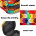 Rainbow Mosaic Tie-Up Bag for Women | Portable Menstrual Pad & Cup Storage | Ideal for Teens and Girls - Buy Online on GoSupps.com