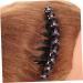 Ipetboom 1pc Teasing Combs for Women Hair Clips French Hair Comb Crystal Hair Side Comb Hair Combs for Women Wide Tooth Comb Clips Black Side Combs Girl Hair Accessories Miss Rhinestones - Buy Online on GoSupps.com