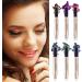Eyeshadow Pencil Crayon Makeup Eyeshadow Pencil Crayon 6 Colors Waterproof Eye Shadow Highlighter Stick for Natural Makeup Girls and Women Dtt B(7# 12#) - Buy Online on GoSupps.com