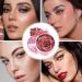  manhegari Rose Blush - 3D Rose Petal Blush - Contour & Highlighter Cream 3.5g Naturally Scented Nude Complexion for Travel Weddings and All Seasons - Buy Online on GoSupps.com