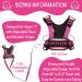 Hobbledehoo Active Child Harness for Everyday Safety and SEN Autism Awareness - Pink (Ages 1-7) - Buy Online on GoSupps.com