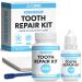 JJ CARE Tooth Repair Kit Dental Care Kit Repair for Broken Teeth Temporary Tooth Filling for Broken Chipped Teeth Missing Teeth Crown Fillings & Bridges
