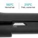 Charites Automatic Hair Crimper Iron for Women - Ceramic Coated Rippled Barrels for Texture and Volume (Black) - Buy Online on GoSupps.com