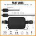 Unisex Waterproof Mini Fanny Pack with Adjustable Strap - Ideal for Outdoor Activities - Black - Buy Online on GoSupps.com