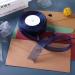 Molshine Navy Blue Sheer Organza Ribbon 1 Inch x 50 Yards - Ideal for Bouquets, Garlands, Wedding Decor & Crafts - Buy Online on GoSupps.com
