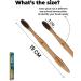 Eco-Friendly Bamboo Toothbrush Set - Soft & Medium Bristles for Adults | 2 Pack - Buy Online on GoSupps.com