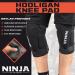 Ninja MTB Hooligan Knee Pad - Heavy Duty Protection for Mountain Bike and BMX Riders - Unisex, Medium Size - Buy Online on GoSupps.com