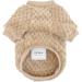 Zweitea Fleece Dog Sweater for Small Dogs | Warm Soft Winter Jacket for Chihuahua & Cats | Brown | Pet Clothing (1 Pack) - Buy Online on GoSupps.com