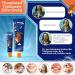 Travel Size Whitening Toothpaste for Adults - Natural 3-Pack (100g x 3) - Removes 99.9% Germs & Cavities - Buy Online on GoSupps.com