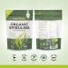 Organic Spirulina Tablets 1000 Easy to Swallow - Pure Certified Organic, Rich in Vitamins & Minerals | Inner Vitality - Buy Online on GoSupps.com