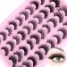 20 Pairs Mixed 3D Thick Fluffy Cat Eye Wispy False Eyelashes - Imitation Mink - Buy Online on GoSupps.com
