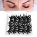 Shop Molain 25mm Multi-Layer False Eyelashes - 5 Pairs of Dramatic Fluffy Strip Lashes (Style No. 26) - International Shipping Available - Buy Online on GoSupps.com