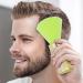 Fluorescent Green Portable Beard Brush Gentle On Skin Replaceable Head For Men's Grooming Styling Accessory H041 - Buy Online on GoSupps.com