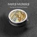 Golden High Heels Portable Metal Pill Box | Round Mini 3-Compartment | Travel-Friendly Design for Small Pills | Black - Buy Online on GoSupps.com