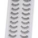 Half Lashes Cateye Wispy - 10mm Hand-Knotted Clean Band False Eyelashes | 10 Pairs Natural Look - Buy Online on GoSupps.com