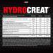 HYDRO CREAT CREATIN HCL - 165 Capsules | 1000 mg Pure Creatine HCL | Daily 3000 mg for Muscle Building | No Loading Phase Needed - Buy Internationally - Buy Online on GoSupps.com