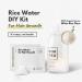 Organic Rice Water Hair Growth DIY Kit with Spray Bottle - Deep Conditioner for Damaged, Dry, Frizzy, Curly Hair - Buy Online on GoSupps.com