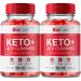BioFuel Keto ACV Gummies Supplement - Official Formula - BioFuel Keto Bio Fuel Keto+ACV Gummies Extra Strength with Apple Cider Vinegar Vitamin B6 Vitamin B12 Beetroot Powder Reviews (2 Pack)