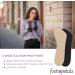 Foot Petals 3/4 Insole Cushions - Prevent Sliding Feet & Callus - Women's Heels, Wedges, Sandals - Buy Online on GoSupps.com
